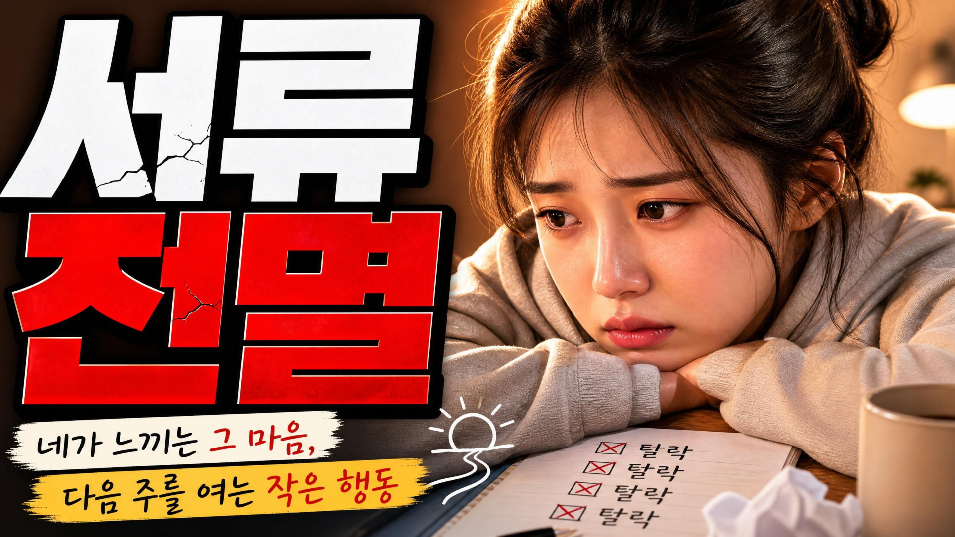 모든 서류가 탈락한 일주일, 다음 지원서를 열지 못하는 진짜 이유