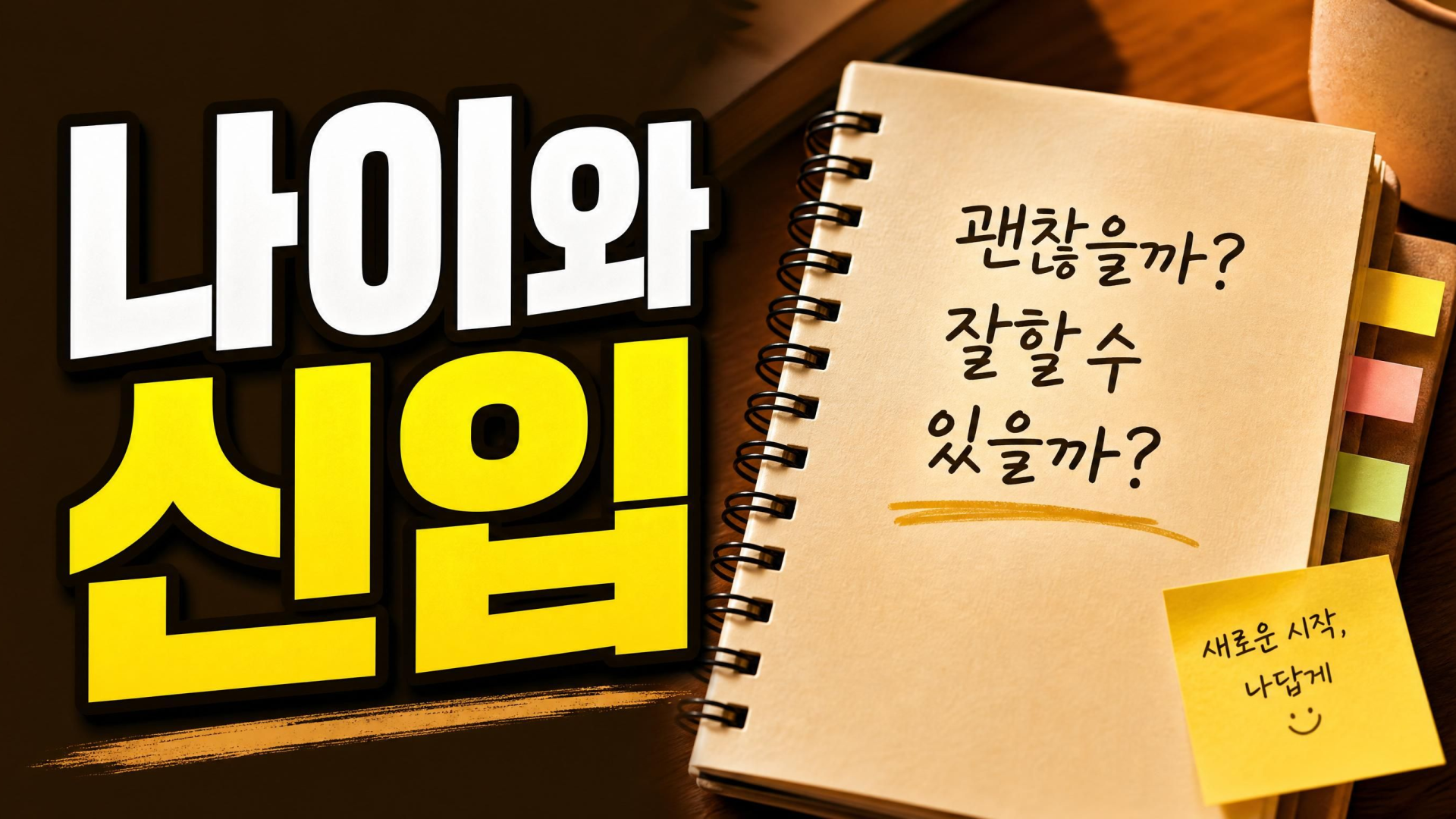 "신입인데 이 나이도 괜찮을까"라는 불안이 마주해야 할 채용 시장의 실제 데이터